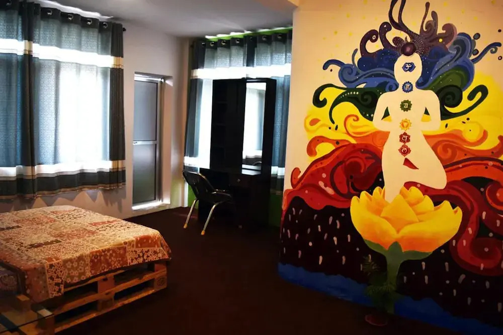 Yog Hostel- Best Social Backpacker Hostel in Thamel -Rooftop-Capsule Bunks AC