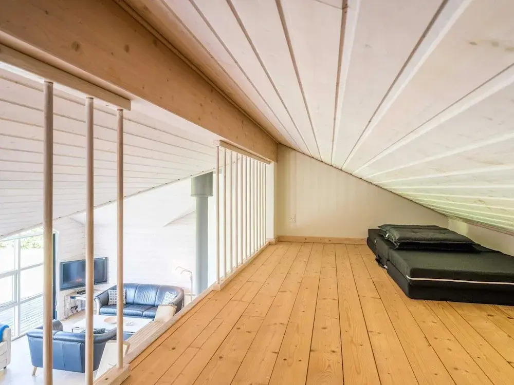 Beach Front Home In Tarm With Sauna