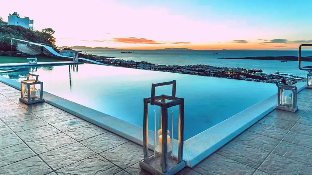 Quality Brand Villas 6BR Magnificent Private Monaco Villa Paros, Large Infinitive Pool, Amazing Views