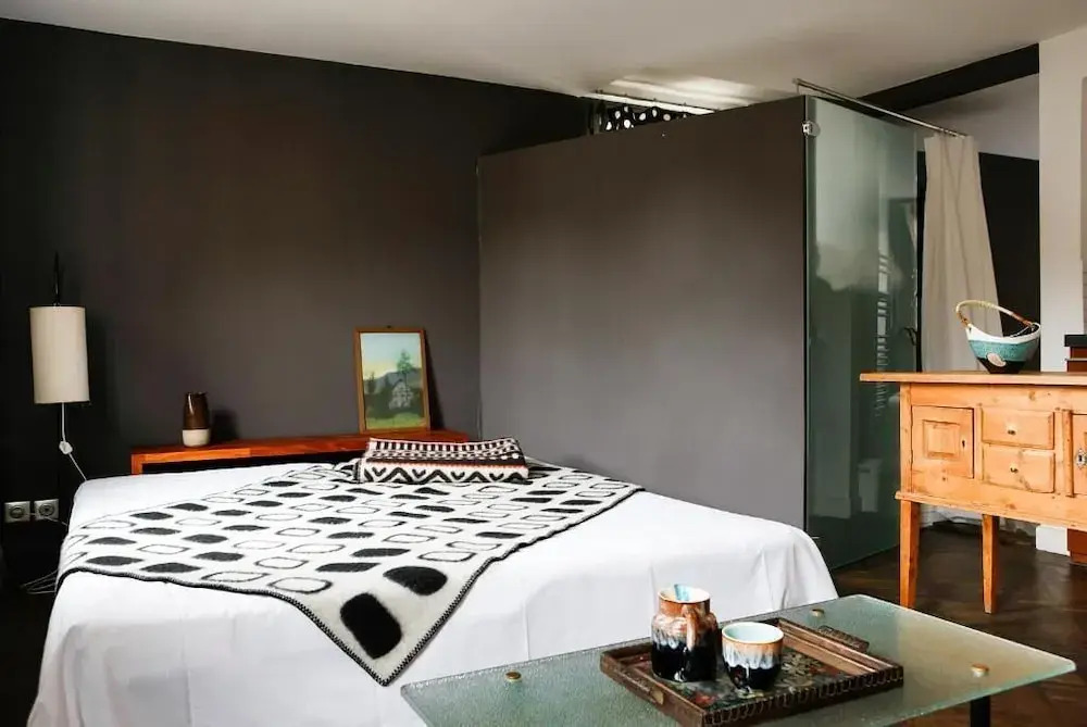 Lappartement au-dessus du