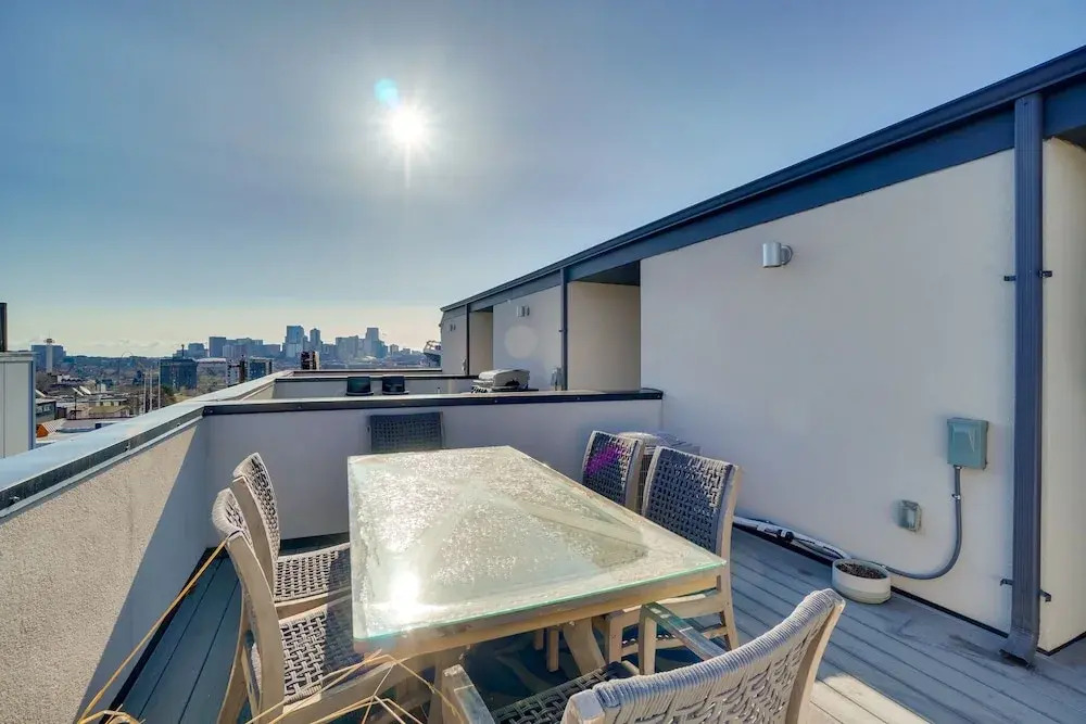 Rooftop Deck & Mtn Views: Luxe Denver Home