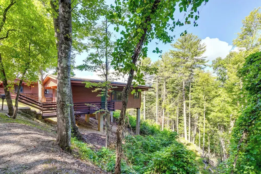 Bryson City Cabin in Smoky Mtn with Resort Amenities