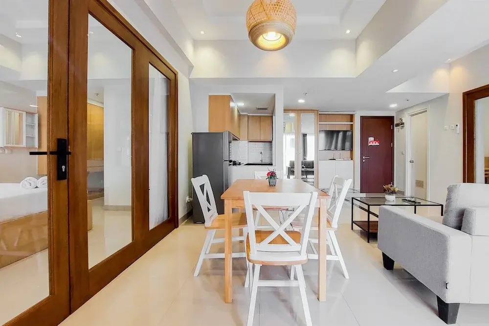 A Luxury 3Br Bali Style Apartment At The Avenue Parkland Bsd Tangerang