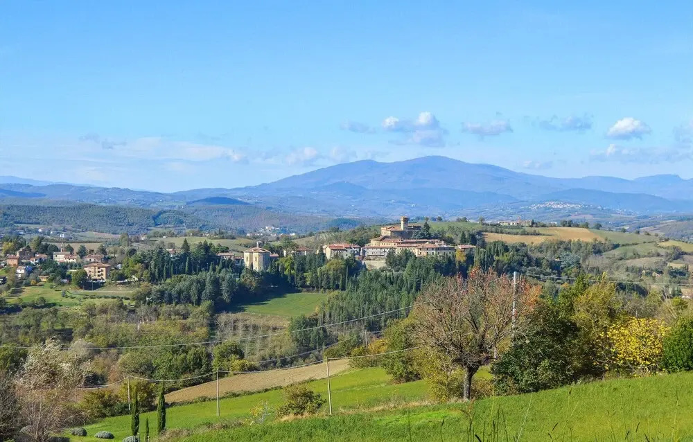 Beautiful Apartment in Monte S.maria Tiberina With Outdoor Swimming Pool, Wifi and 3 Bedrooms