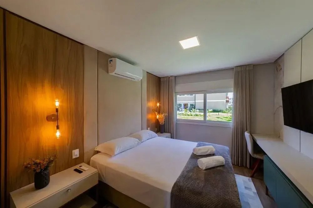 Novo Belissimo Apartamento com Lareira em Canela