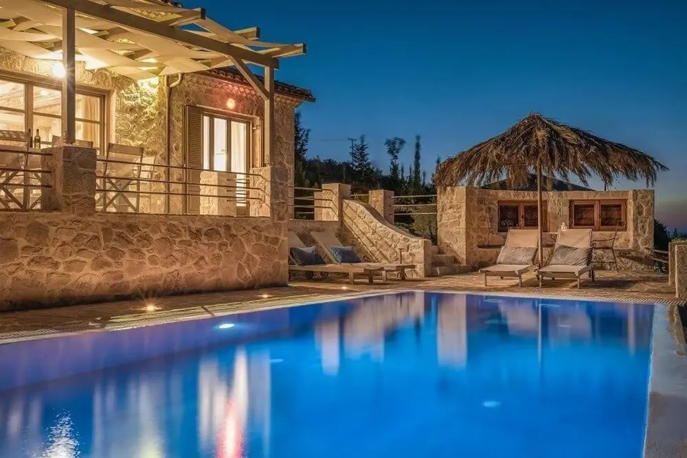Luxury Zakynthos Villa Moore Villa 8 Guests - 4 Bed Agios Nikolaos