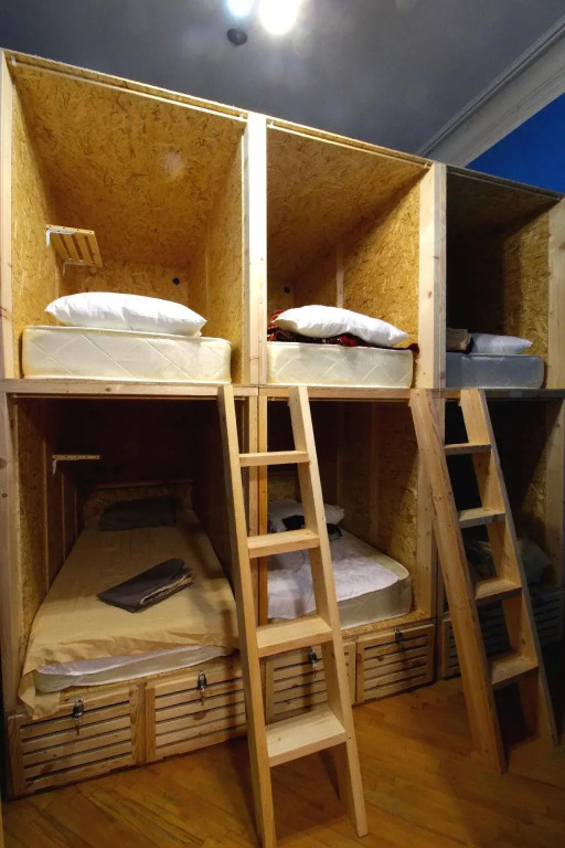 Velosipedi Capsule Hostel