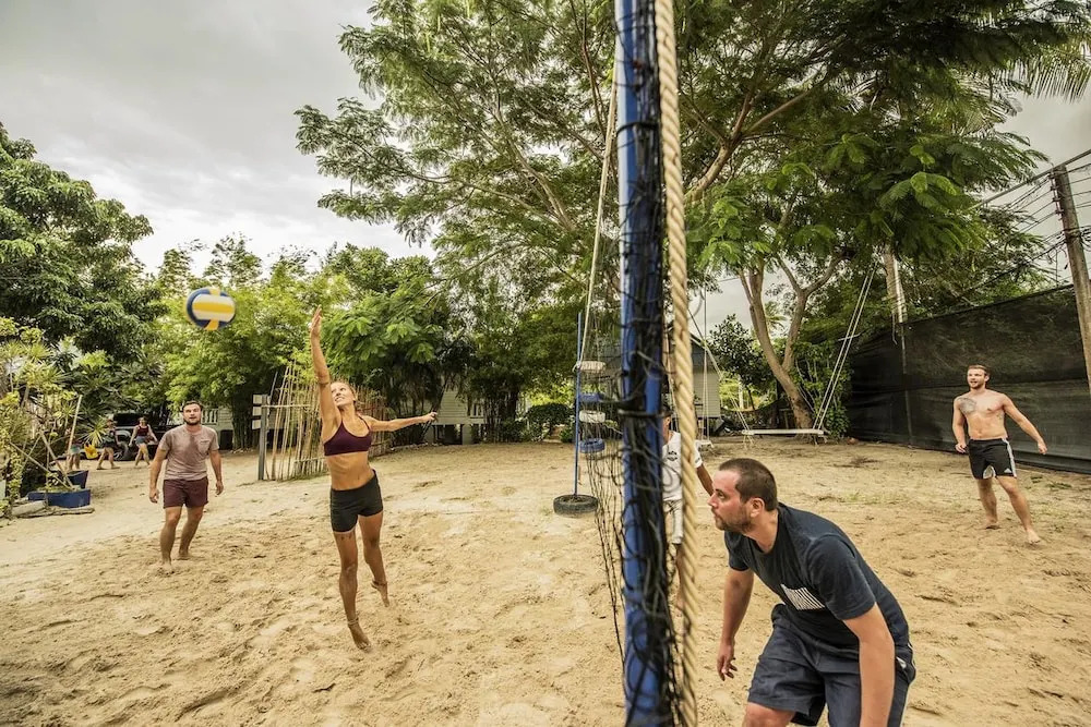 Asia Blue - Beach Hostel Hacienda - Single bed in 10-bed Dormitory Room