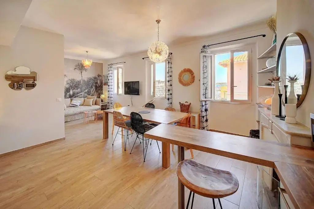 IMMOGROOM - Sea view apartment - 3 min from beach - AC