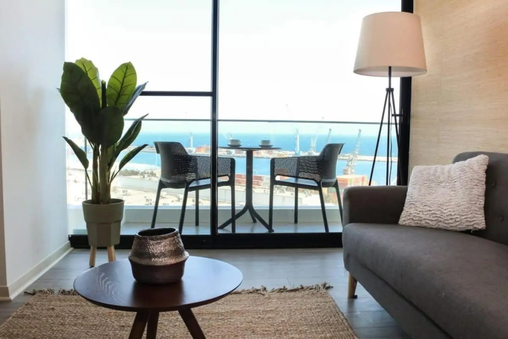 Acogedor y Cómodo depto de 1 Dorm Vista al Mar Servicio HOM