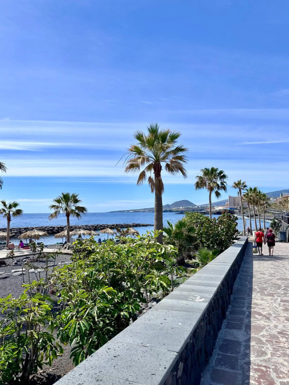 Candelaria vistas al mar