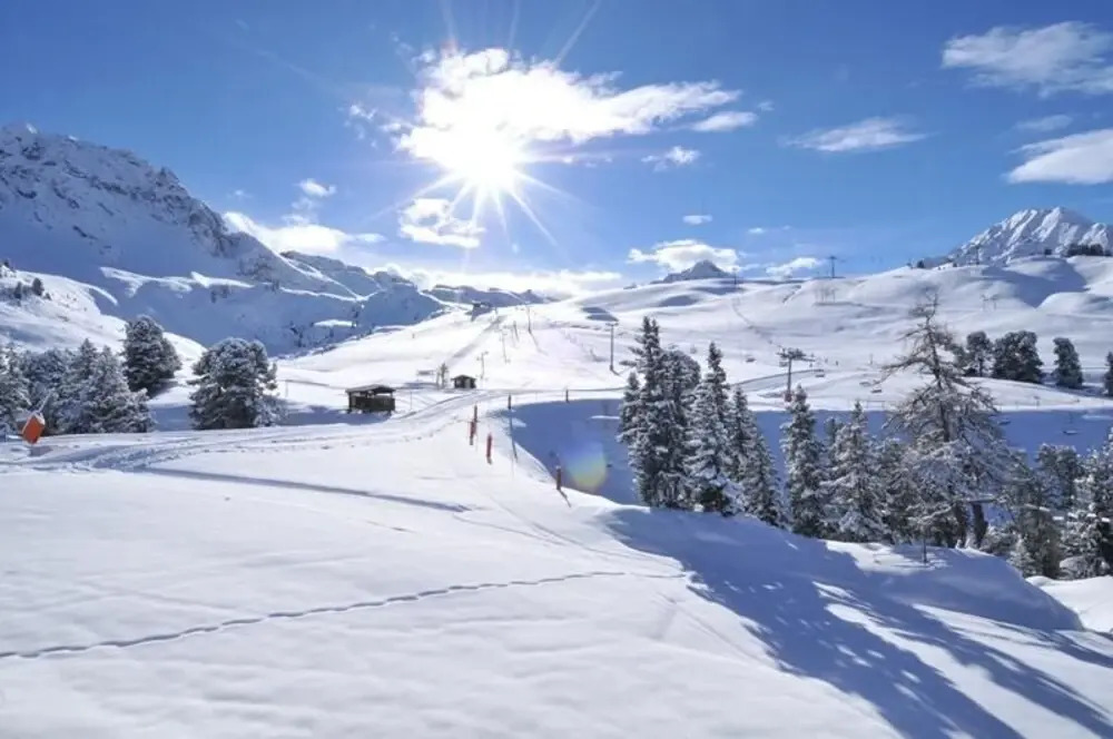 Belle Plagne Studio on the Slopes for 3/4 People of 22 mÂ² Am111