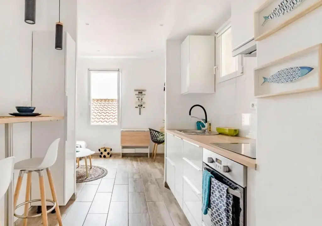 Studio contemporain + Terrasse - Port de l'Estaque