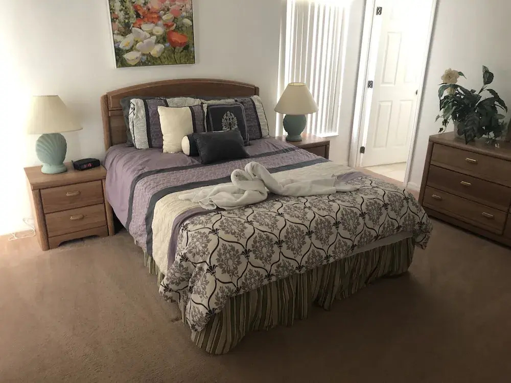 Cozy 3 Bed Home with Private Pool in Disney Area WN250GL
