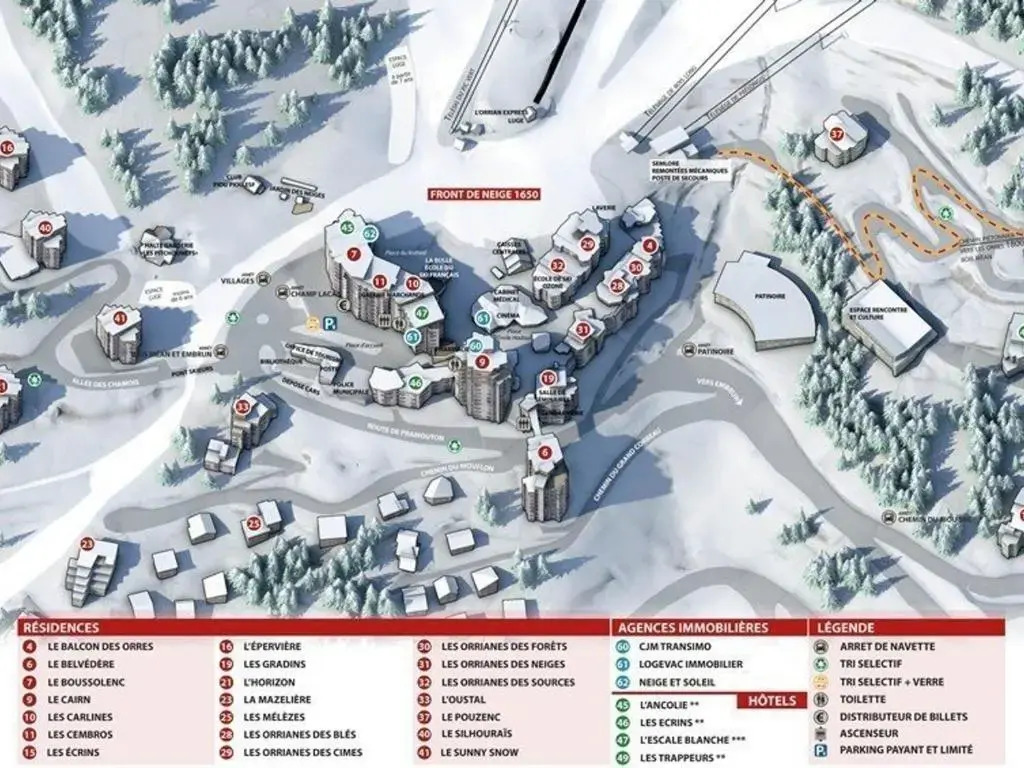 Appartement Les Orres, 1 pièce, 4 personnes - FR-1-322-222