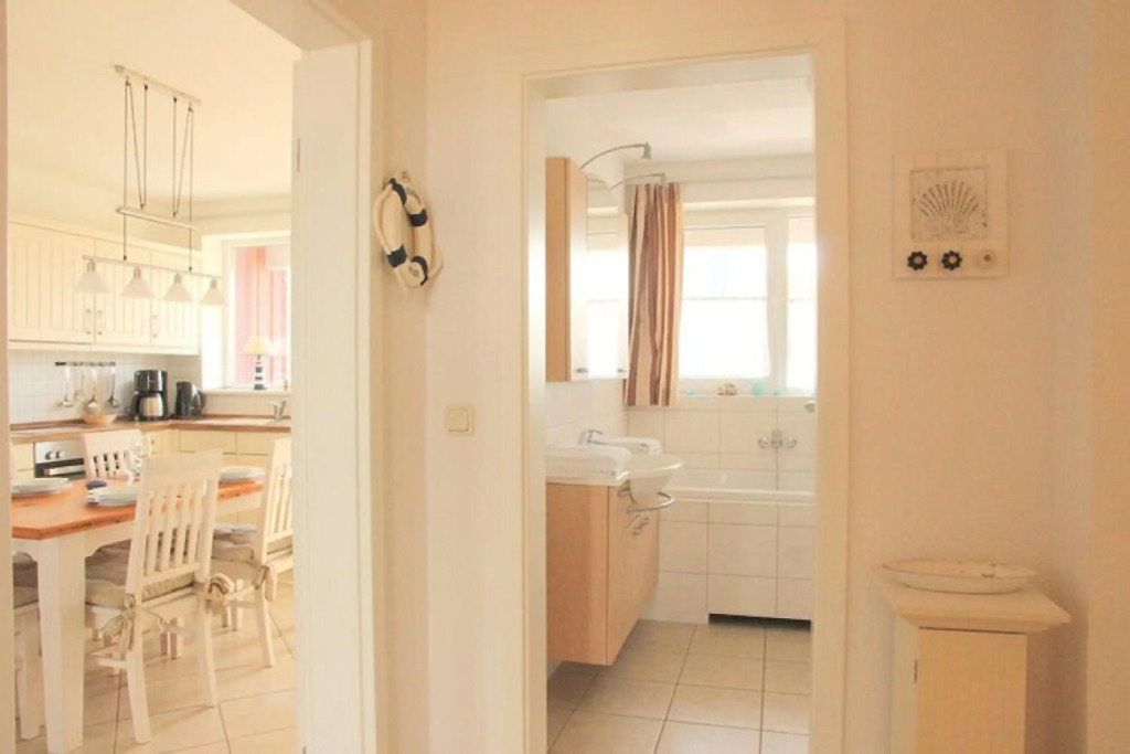 Apartment in Rechlin with a shared sauna