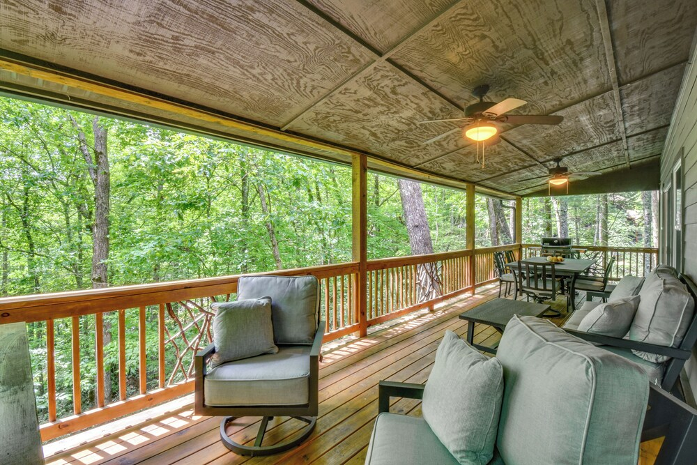 Sapphire Valley Resort Cabin w/ Fireplaces + Grill
