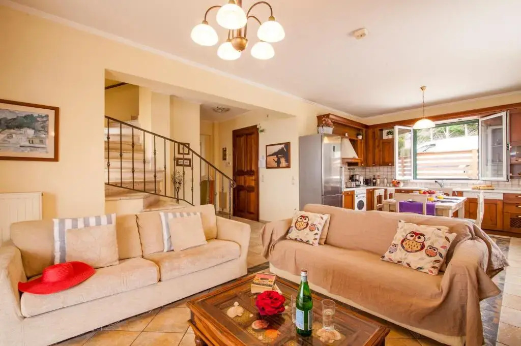 Beachfront Villa Victoras - With private beach