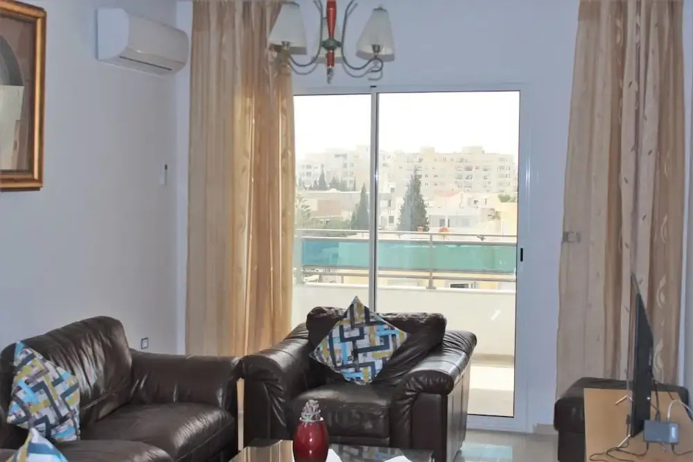 Apartment With 2 Rooms in Sousse, With Wonderful sea View, Balcony and