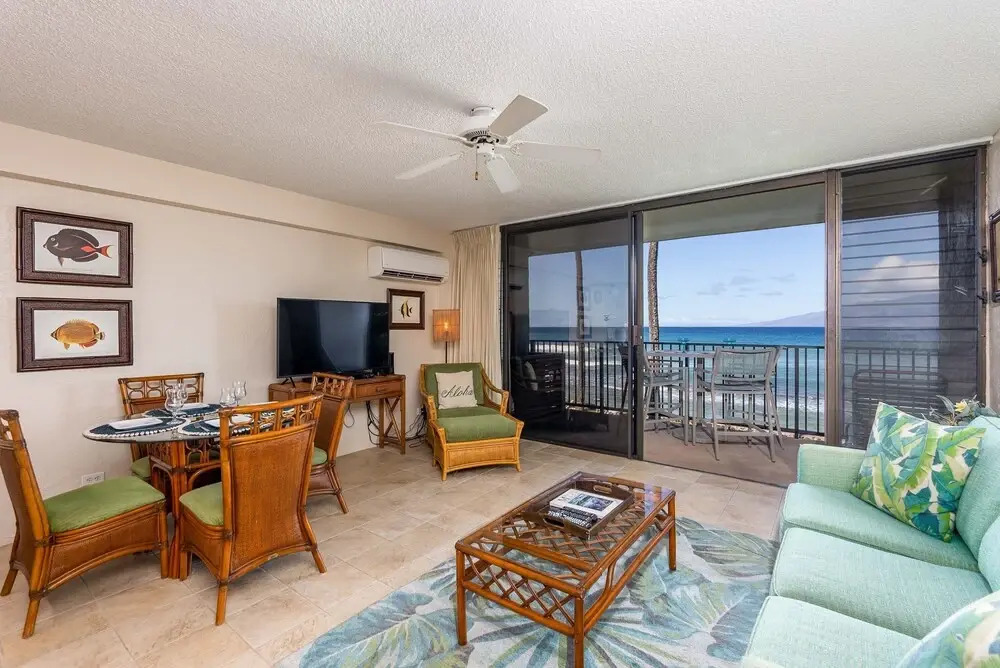 Papakea L207 Ocean Front 1 Bedroom 1 Condo by RedAwning