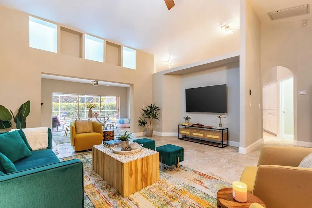 Private Pool, Firepit, Game Room Mins to Beaches + Community Amenities Casa Solara by Avantstay