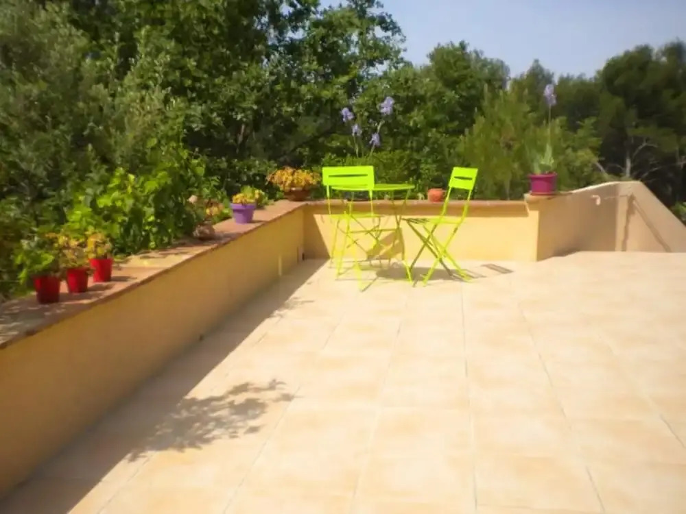 Villa With 4 Bedrooms in Trets, With Wonderful Mountain View, Private