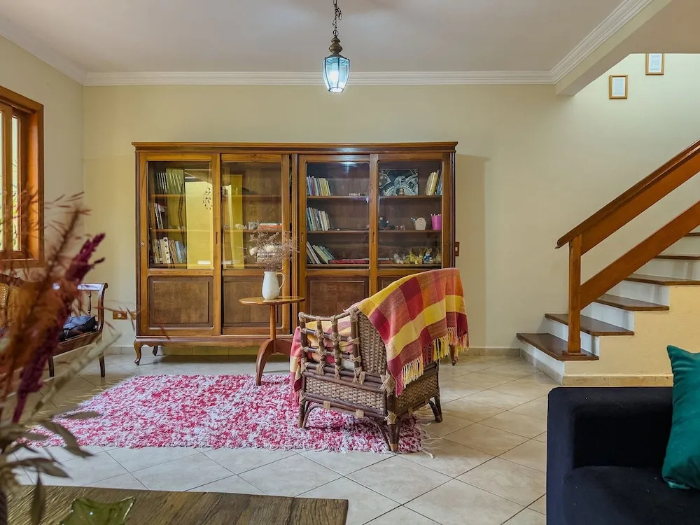 Espaço gourmet e home-office na Granja