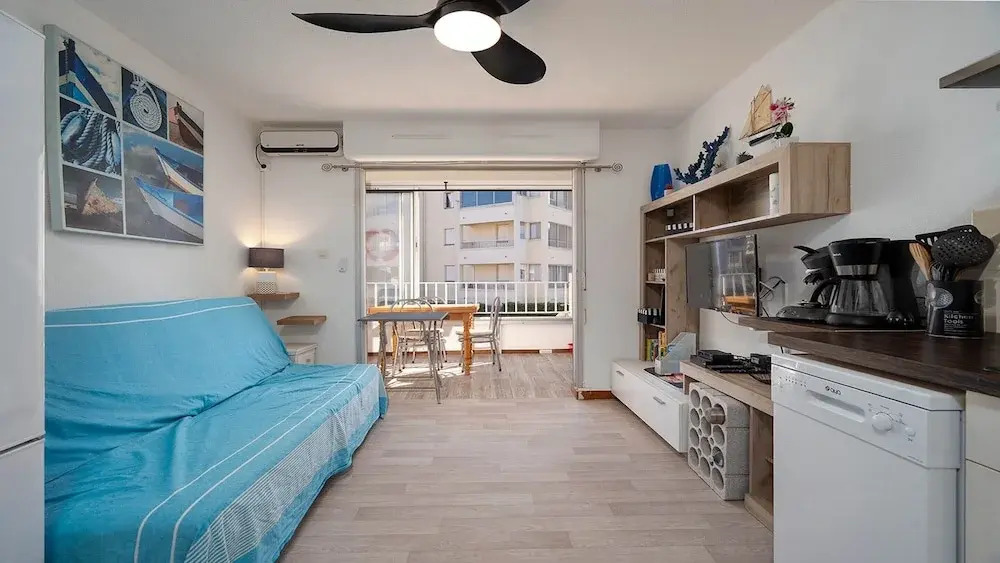Apartment in Agde Near Beach & Heated Pool