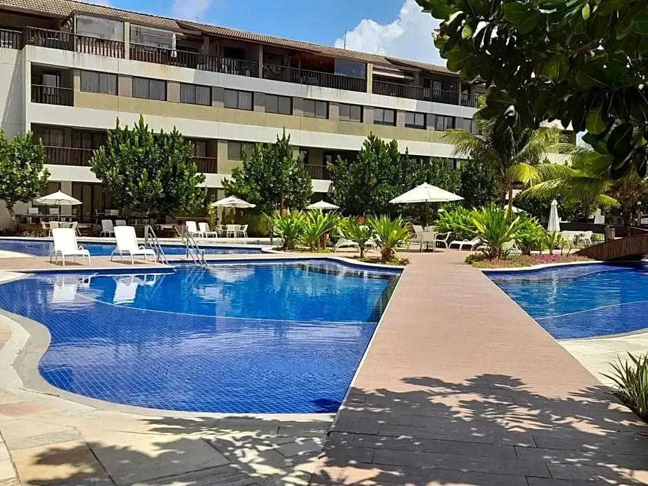 Aconchegante Flat em condomínio na beira mar de Muro Alto - Malawi Beach Resort