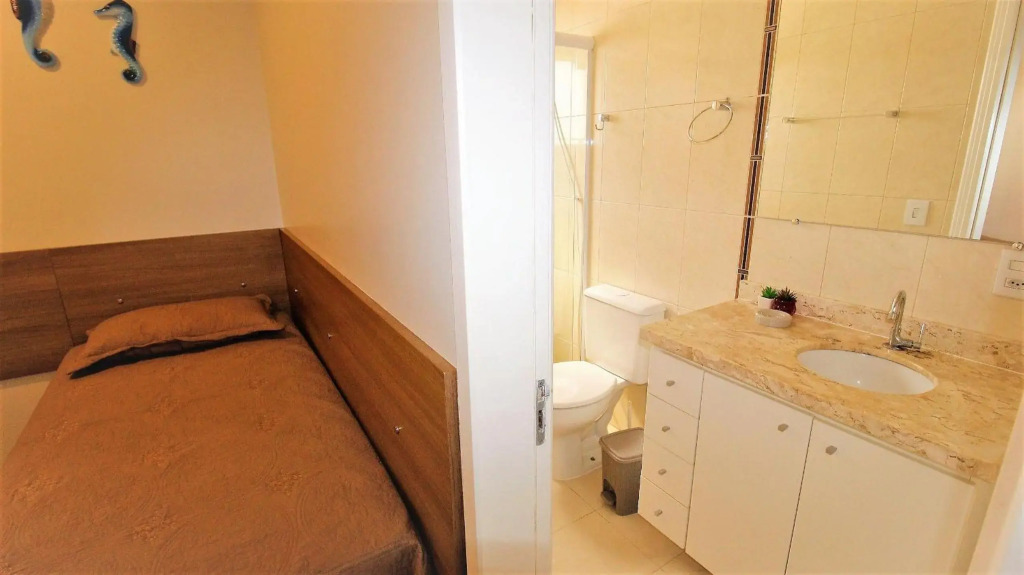 1052 - Apartamento com vista para o mar em Bombinhas - Residencial Salema Apto 301