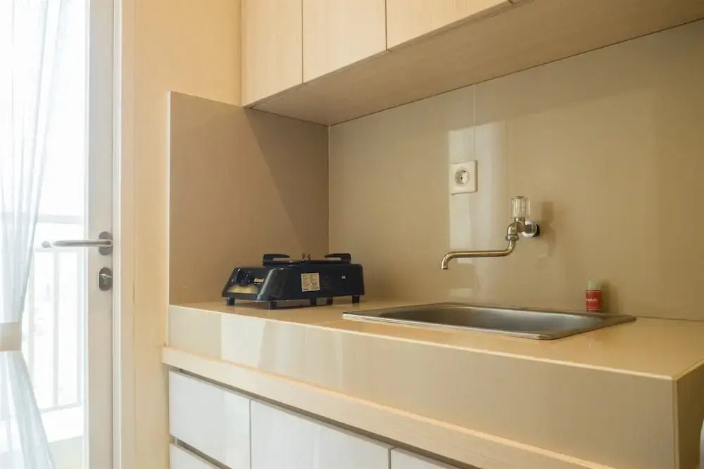 Compact 2BR with Sofa Bed at Parahyangan Residence