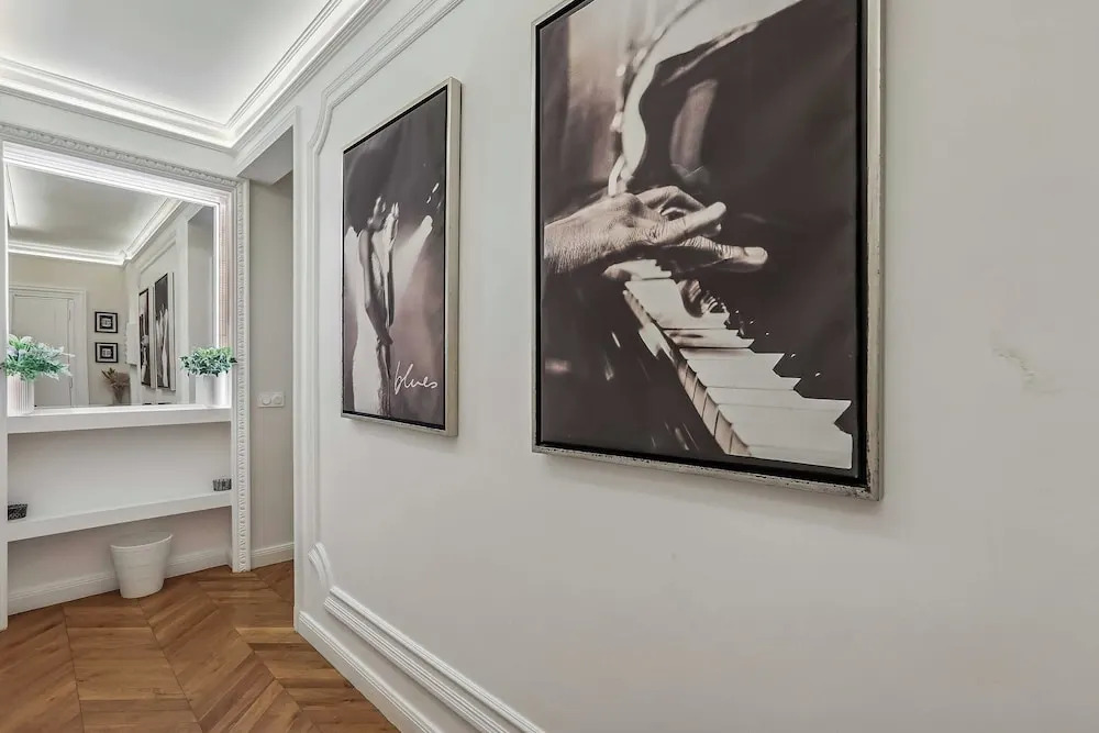Superb Haussmann-style apt - 2bdr/6p - Trocadero