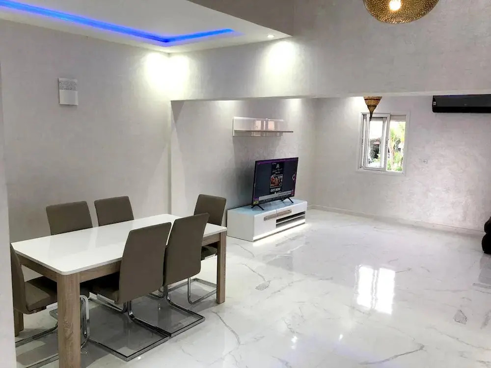 Apartment with 3 Bedrooms in Annakhil, Marrakech, with Shared Pool