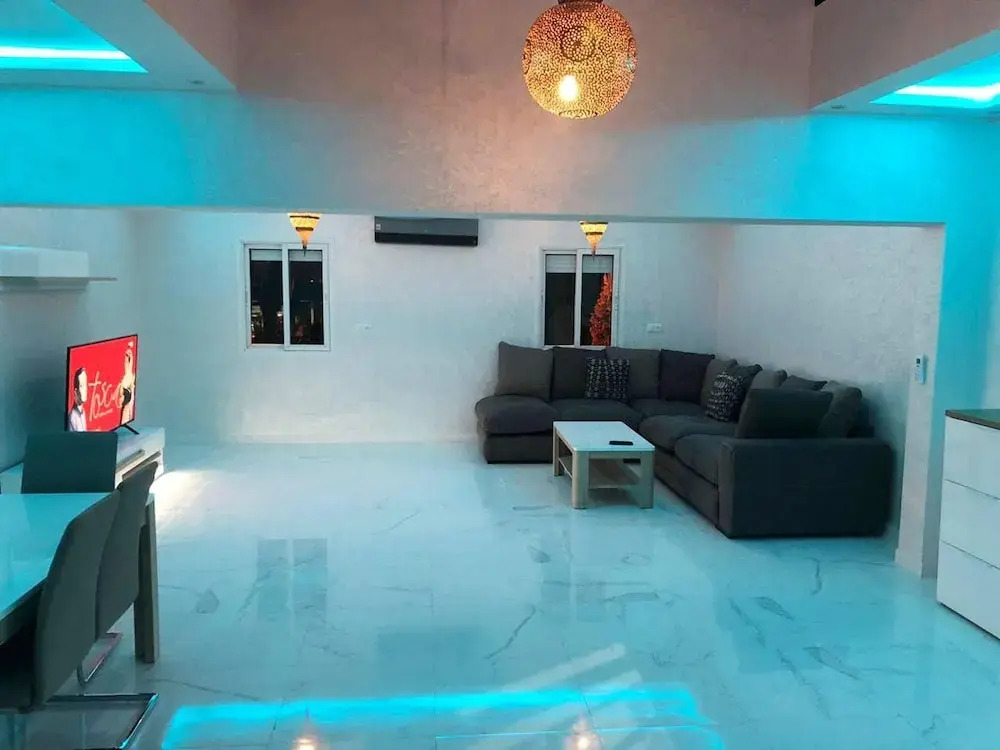 Apartment with 3 Bedrooms in Annakhil, Marrakech, with Shared Pool