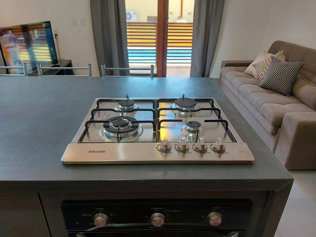 Catimbau - Flat com Piscina, 1 quadra da praia, churrasqueira privativa, ar con, wi-fi, netflix