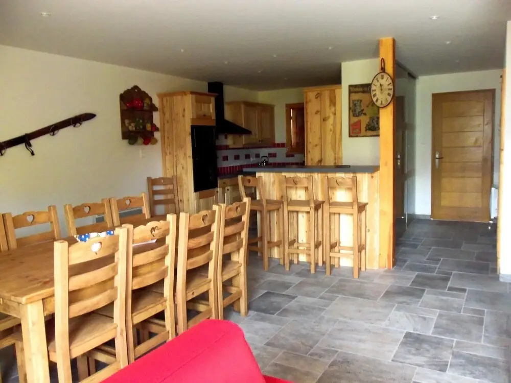 Chalet With 3 Bedrooms in Risoul, With Wonderful Mountain View, Furnis