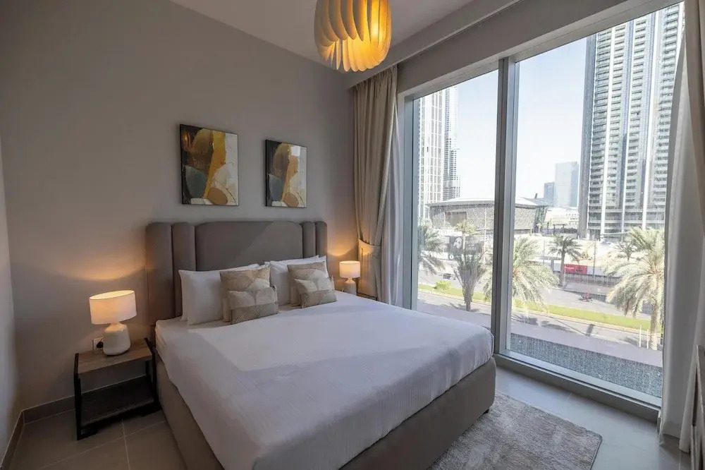 HomesGetaway-ForteDowntown 3BR MaidsRoom
