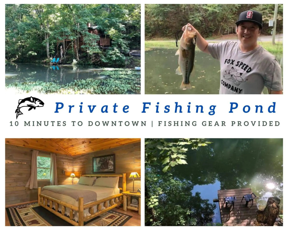 Private Fishing Pond - 10 Minutes to Downtown