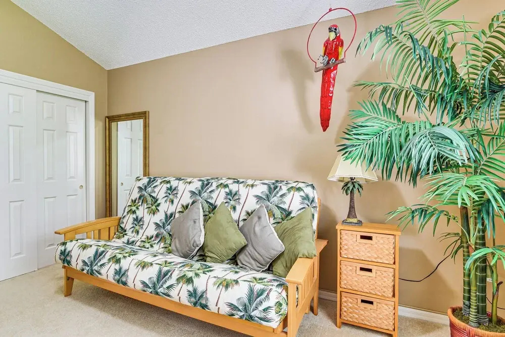Single-Story Home with Golf Cart in The Villages