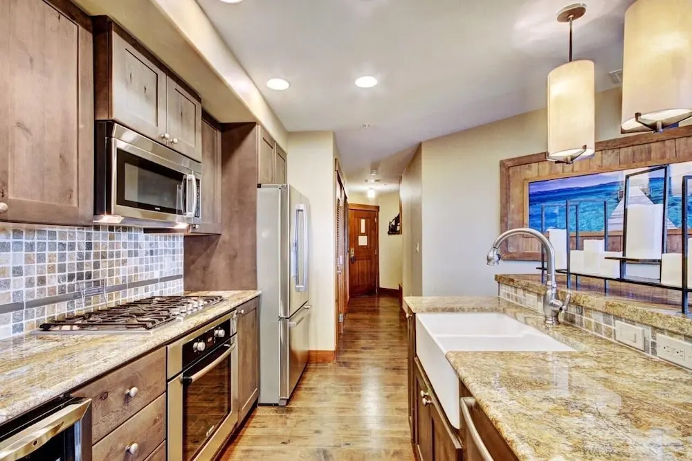 At Base Of Peak 8, Steps From Winter Activities 3 Bedroom Condo by RedAwning