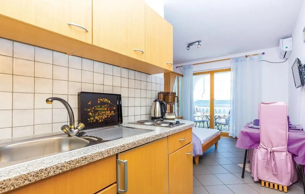 Awesome Home in Crikvenica With Wifi and 1 Bedrooms
