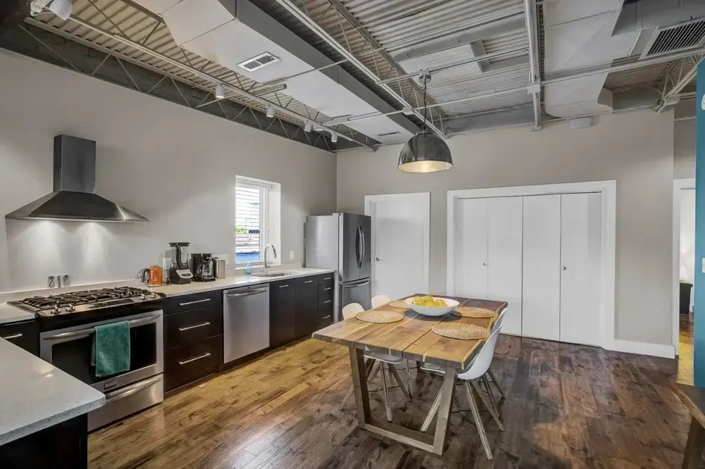 Greensboro Modern Condo with Industrial Design and Comfort of a Home