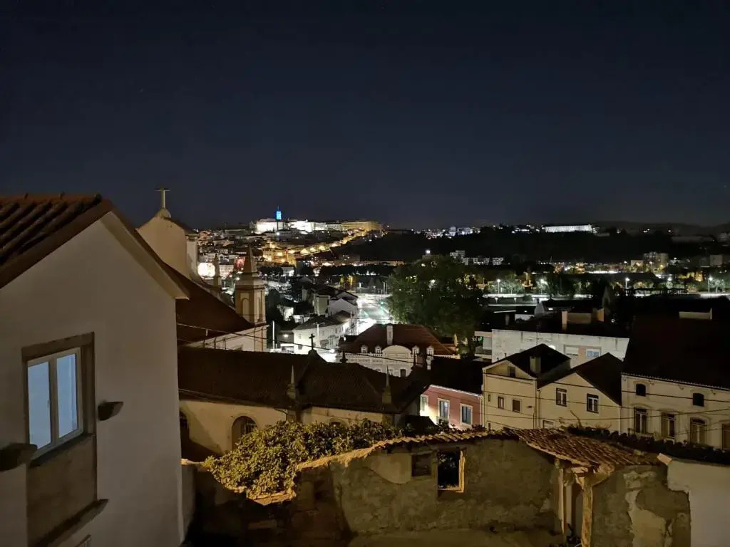 Lemon Tree House Coimbra - Courtyard garden with city views