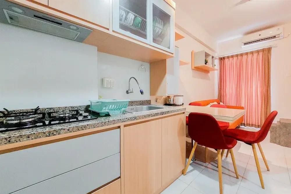 Minimalist And Comfort Design 2Br At Akasa Pure Living Bsd Apartment