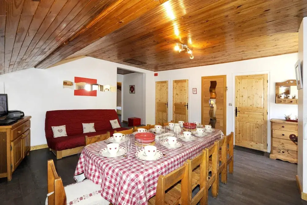 Apartment With 2 Bedrooms in Les Ménuires, With Wonderful Mountain Vie