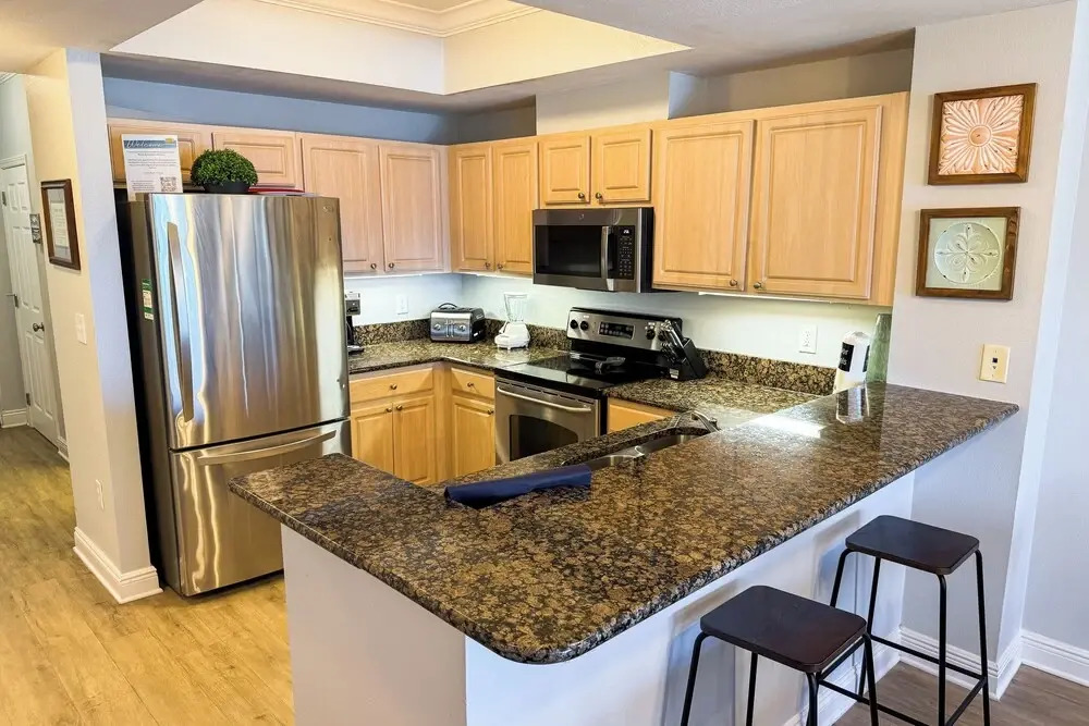 2BR Getaway Close to Beach w/ Pool & Balcony