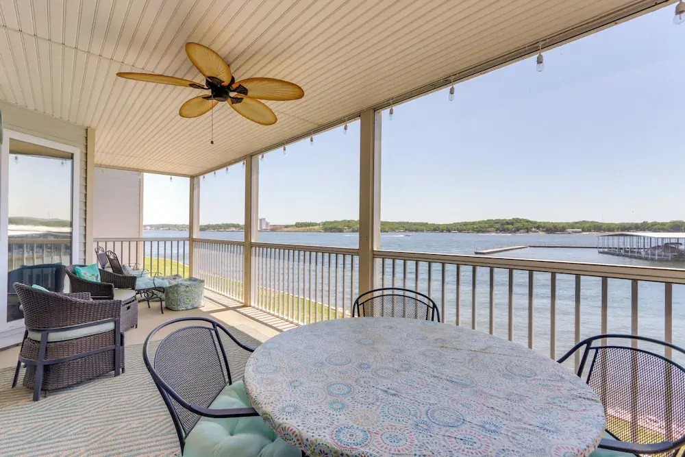 Lake Views & Screened Porch: Ozarks Getaway!