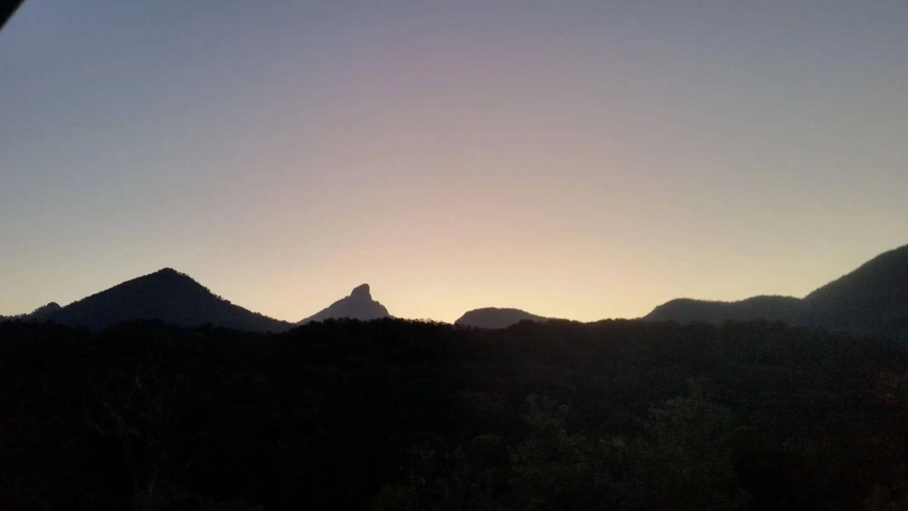 A view of Mount Warning