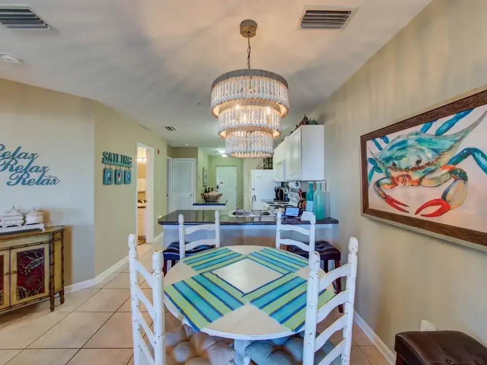 Fantastic condo in Orange Beach with views of the Gulf and Cotton Bayou