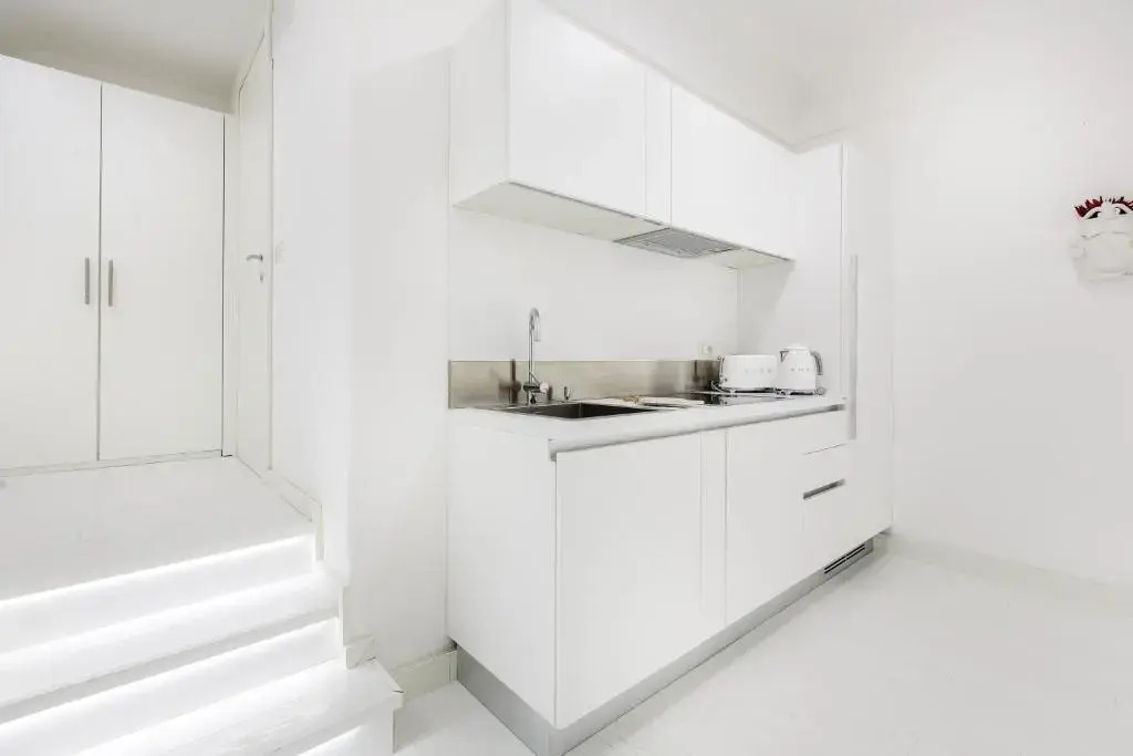 White Stylish Apartments